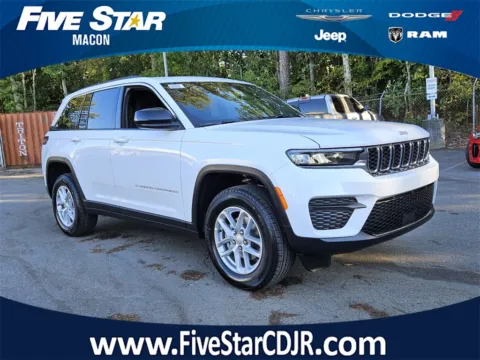White 2025 Jeep Grand Cherokee Laredo X for sale in Macon, GA