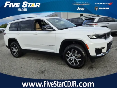 White 2025 Jeep Grand Cherokee L Limited for sale in Macon, GA