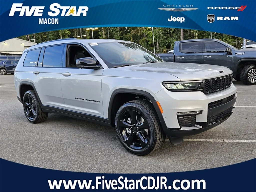 Silver 2025 Jeep Grand Cherokee L Limited for sale in Macon, GA