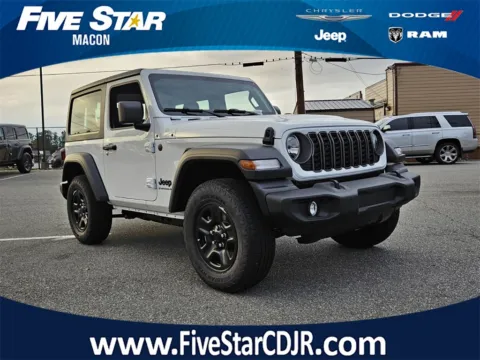 White 2026 Jeep Wrangler Sport for sale in Macon, GA