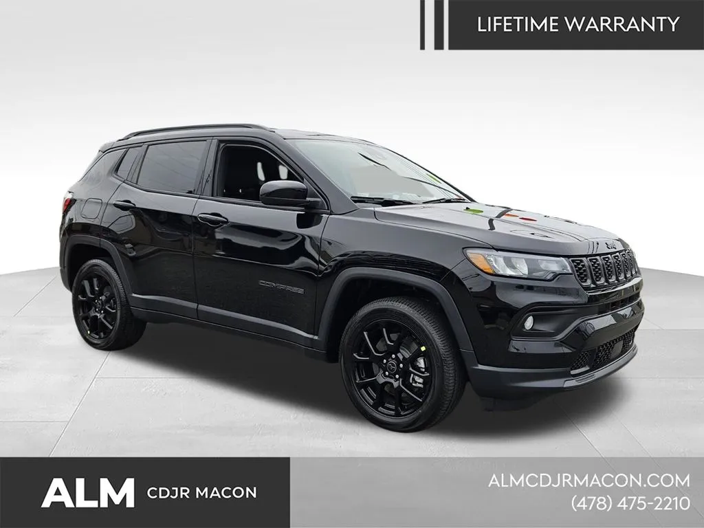 Black 2026 Jeep Compass Latitude for sale in Macon, GA