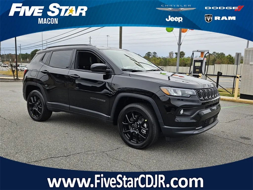 Black 2026 Jeep Compass Latitude for sale in Macon, GA