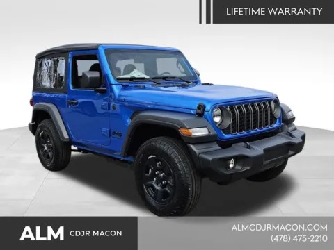 Blue 2026 Jeep Wrangler Sport for sale in Macon, GA