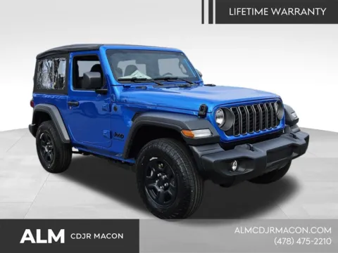 Blue 2026 Jeep Wrangler Sport for sale in Macon, GA