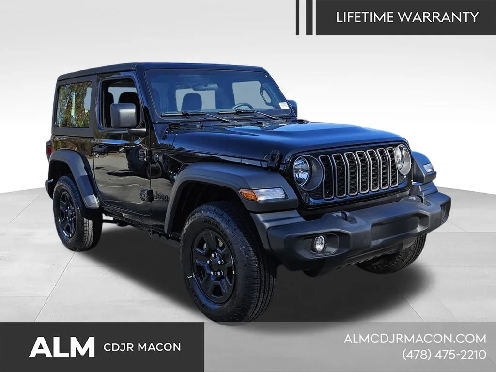 Black 2026 Jeep Wrangler Sport for sale in Macon, GA