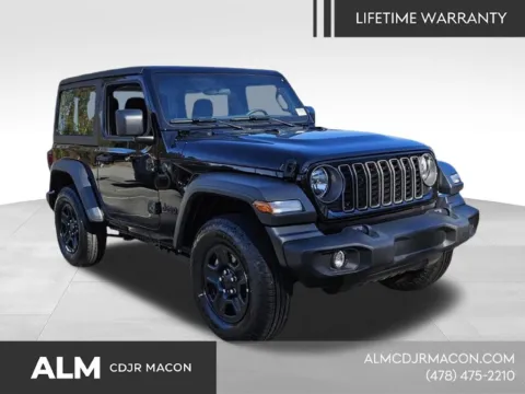Black 2026 Jeep Wrangler Sport for sale in Macon, GA