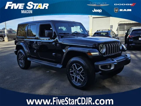 Black 2026 Jeep Wrangler Sahara for sale in Macon, GA