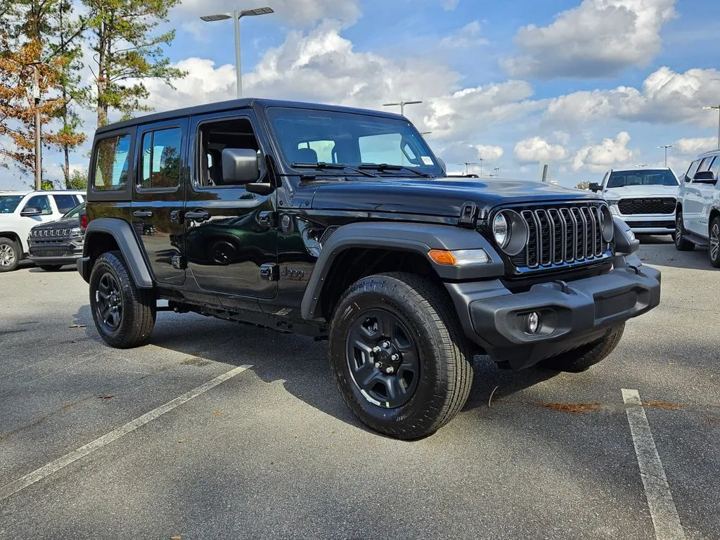 Black 2026 Jeep Wrangler Sport for sale in Macon, GA