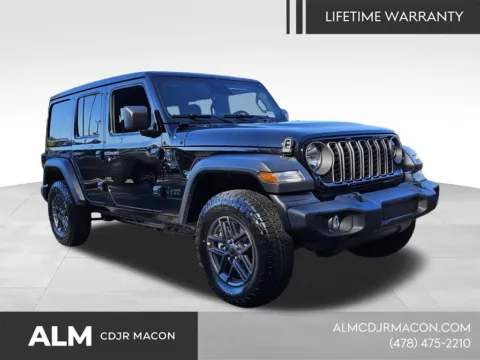 Black 2026 Jeep Wrangler Sport S for sale in Macon, GA