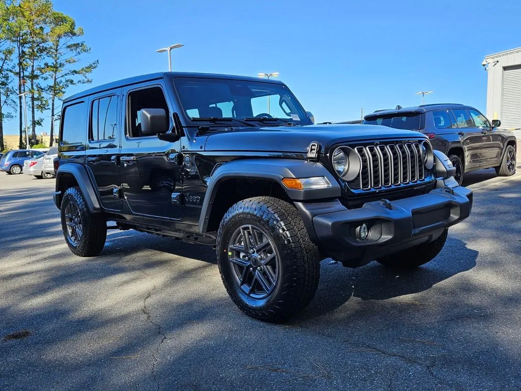 Black 2026 Jeep Wrangler Sport S for sale in Macon, GA