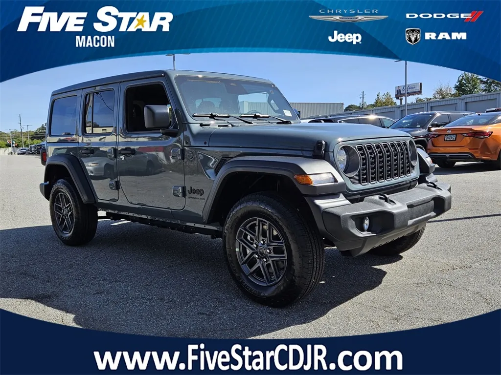 Gray 2026 Jeep Wrangler Sport S for sale in Macon, GA