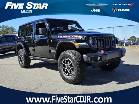 Black 2026 Jeep Wrangler Rubicon for sale in Macon, GA