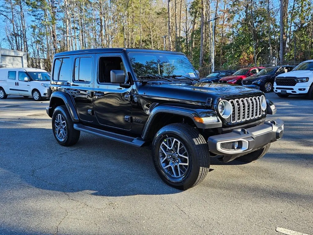 Black 2026 Jeep Wrangler Sahara for sale in Macon, GA