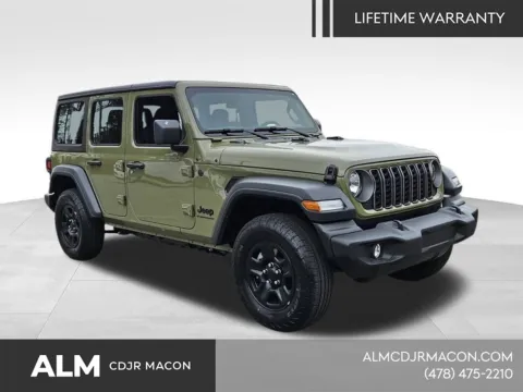 Green 2026 Jeep Wrangler Sport for sale in Macon, GA