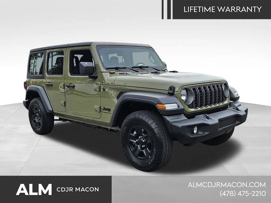Green 2026 Jeep Wrangler Sport for sale in Macon, GA