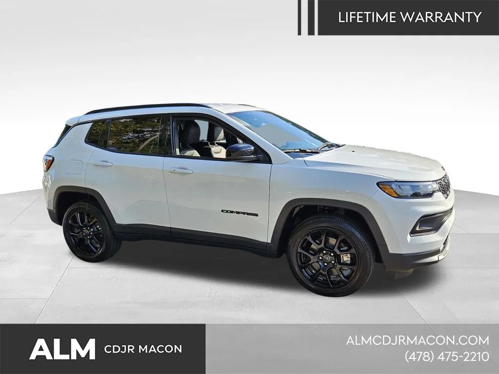 White 2026 Jeep Compass Latitude for sale in Macon, GA