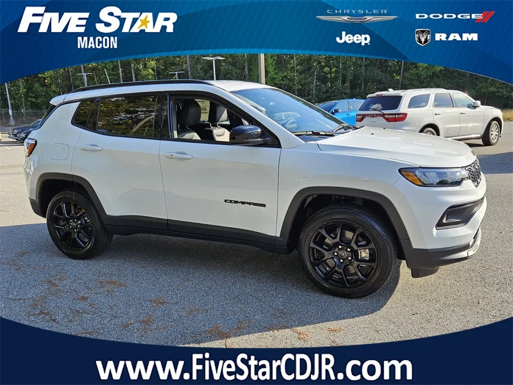 White 2026 Jeep Compass Latitude for sale in Macon, GA