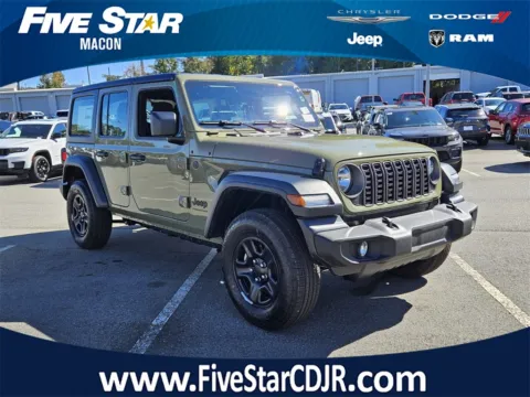 Green 2026 Jeep Wrangler Sport for sale in Macon, GA