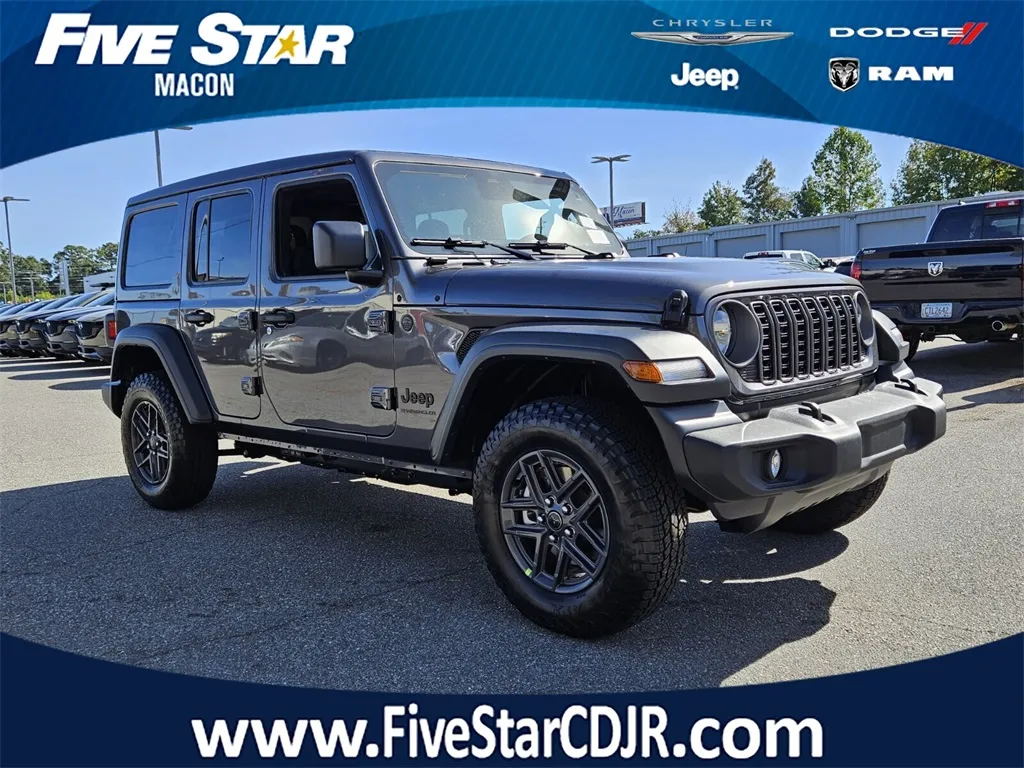 Beige 2026 Jeep Wrangler Sport S for sale in Macon, GA