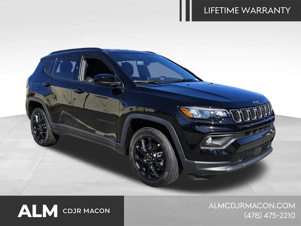 Black 2026 Jeep Compass Latitude for sale in Macon, GA