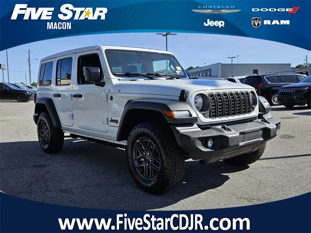 White 2026 Jeep Wrangler Sport S for sale in Macon, GA
