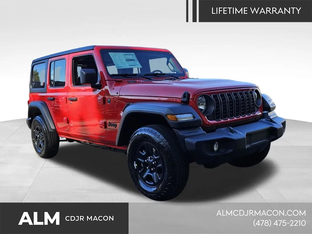Red 2026 Jeep Wrangler Sport for sale in Macon, GA
