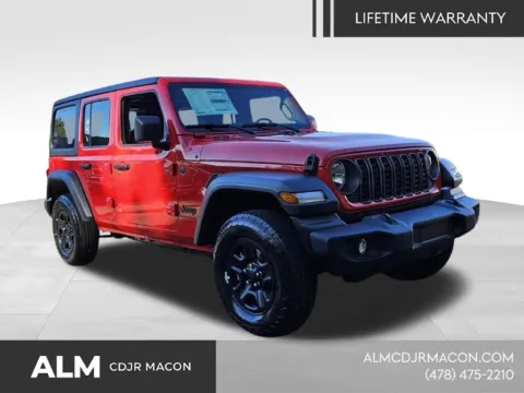 Red 2026 Jeep Wrangler Sport for sale in Macon, GA