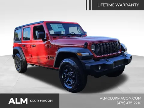 Red 2026 Jeep Wrangler Sport for sale in Macon, GA