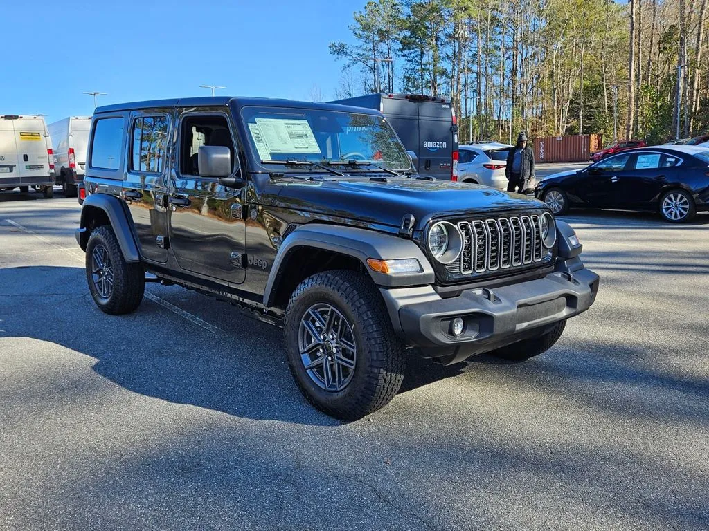 Black 2026 Jeep Wrangler Sport S for sale in Macon, GA