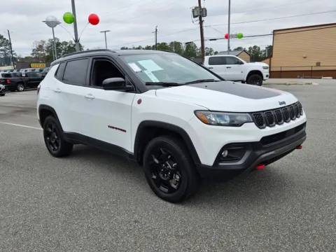 White 2024 Jeep Compass Trailhawk for sale in Macon, GA