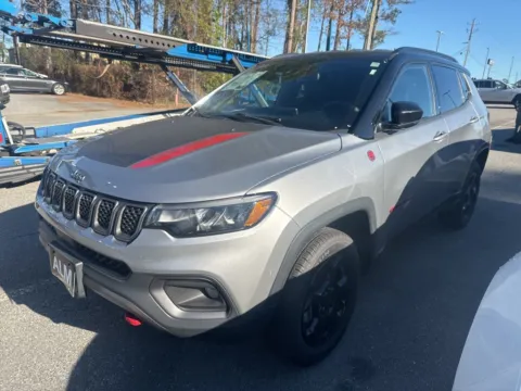 Black 2024 Jeep Compass Trailhawk for sale in Macon, GA