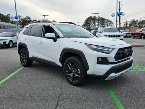 White 2024 Toyota RAV4 Adventure for sale in Macon, GA