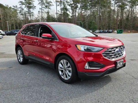 Red 2024 Ford Edge Titanium for sale in Macon, GA