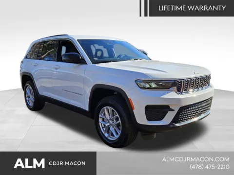White 2025 Jeep Grand Cherokee Laredo for sale in Macon, GA