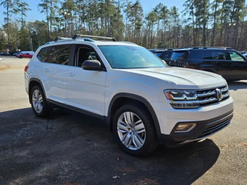 White 2019 Volkswagen Atlas SEL for sale in Macon, GA
