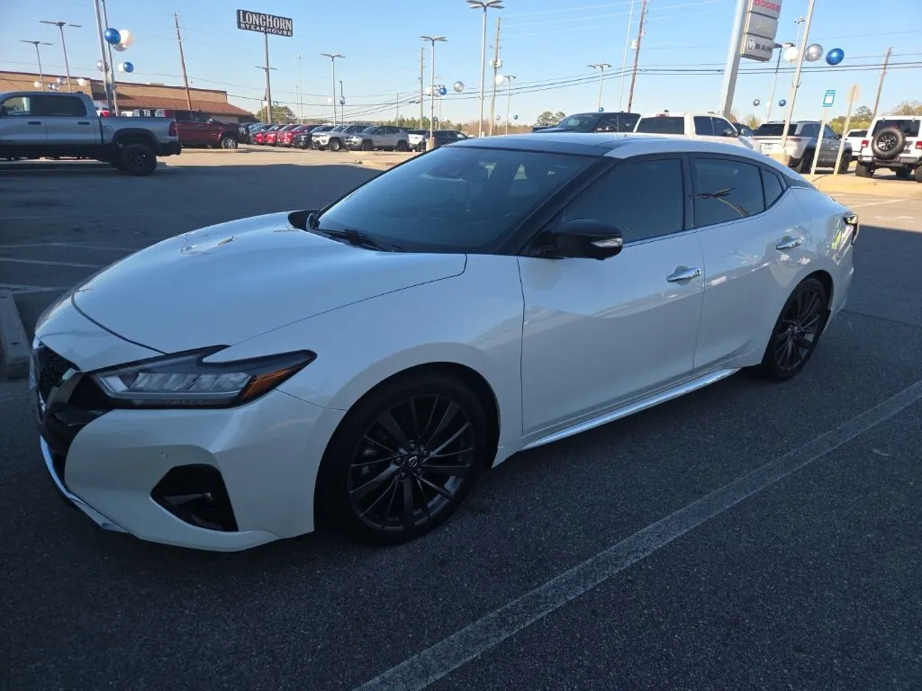 White 2020 Nissan Maxima Platinum for sale in Macon, GA