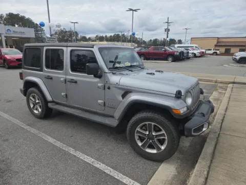 Photos of 2020 Jeep Wrangler Unlimited Sahara for sale in Macon, GA at ALM CDJR Macon
