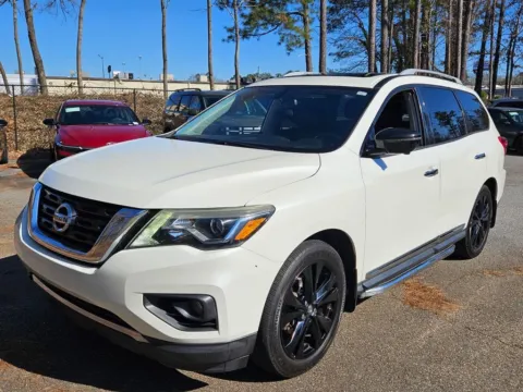 Another view of 2017 Nissan Pathfinder Platinum for sale in Macon, GA at ALM CDJR Macon