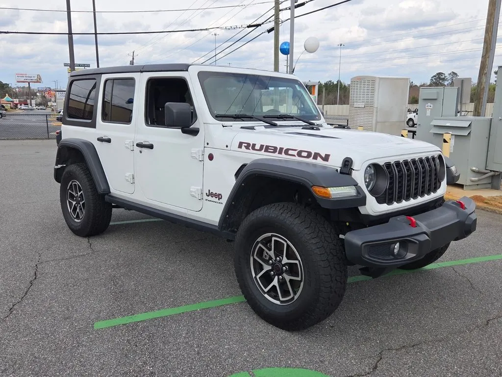 White 2024 Jeep Wrangler Rubicon for sale in Macon, GA