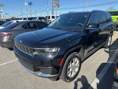 Black 2023 Jeep Grand Cherokee L Limited for sale in Macon, GA