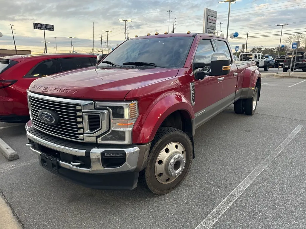 Red 2022 Ford F-450SD King Ranch for sale in Macon, GA