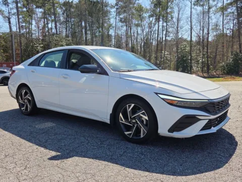 White 2025 Hyundai Elantra SEL Sport for sale in Macon, GA