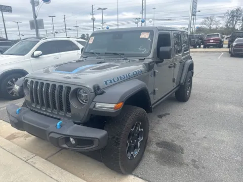 Gray 2021 Jeep Wrangler Unlimited Rubicon 4xe for sale in Macon, GA