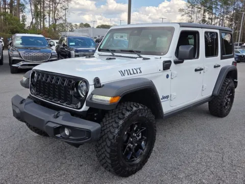 Another view of 2025 Jeep Wrangler Willys 4xe for sale in Macon, GA at ALM CDJR Macon