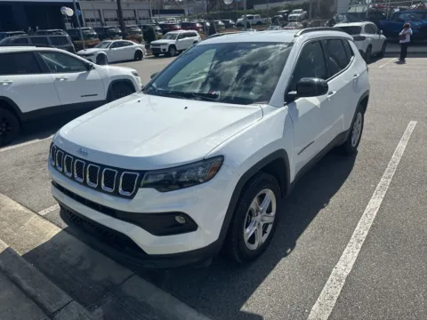 White 2024 Jeep Compass Latitude for sale in Macon, GA