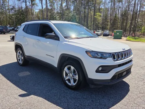 White 2024 Jeep Compass Latitude for sale in Macon, GA