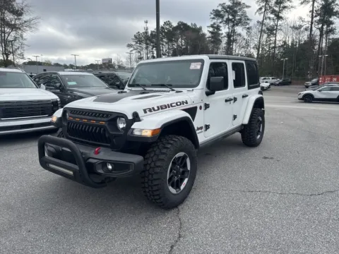 Silver 2022 Jeep Wrangler Unlimited Rubicon for sale in Macon, GA