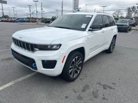 White 2023 Jeep Grand Cherokee Overland 4xe for sale in Macon, GA