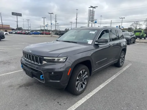 Gray 2023 Jeep Grand Cherokee Overland 4xe for sale in Macon, GA