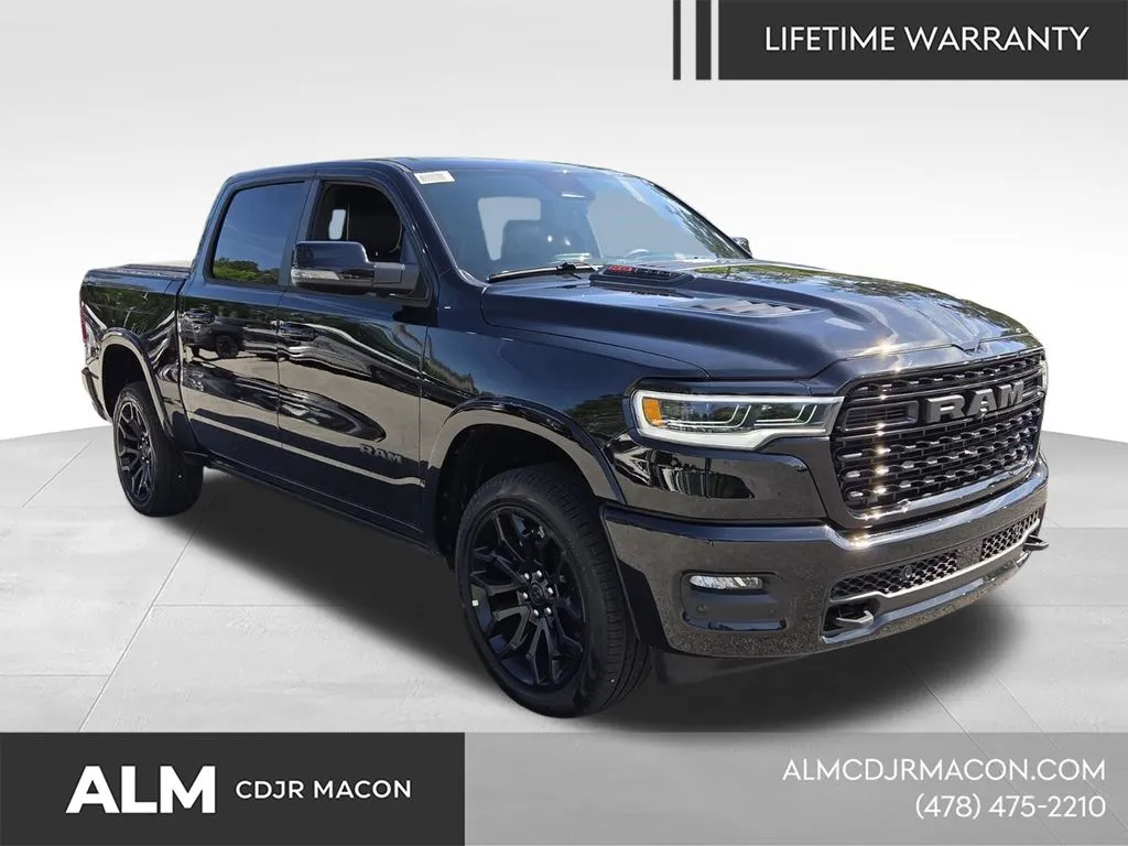 Black 2026 Ram 1500 Limited for sale in Macon, GA